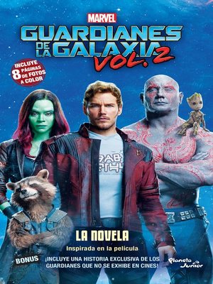 cover image of Guardianes de la galaxia 2. La novela
